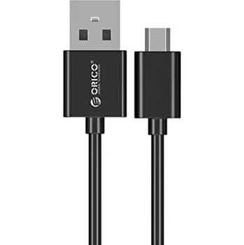 Datový kabel Kabel Orico USB - microUSB typ B, 0,5 m, černý