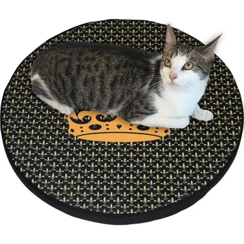 Pelíšek pro psa ARCO DESIGN kulatý Pelíšek pro psy matrace pro psa kočku - průměr koruny 55 cm