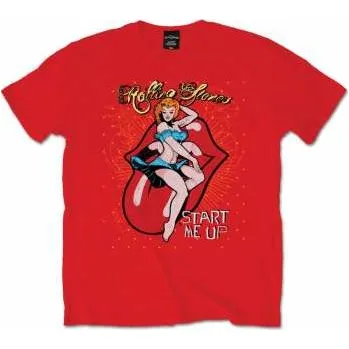 Pánské tričko Merch The Rolling Stones: Tričko Start Me Up XXL 2020