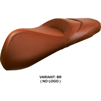 Moto sedlo TPZ Italia potah sedla Piaggio Beverly 300-400 (21-24) Albinia model potah sedla: bez loga BR (brown)