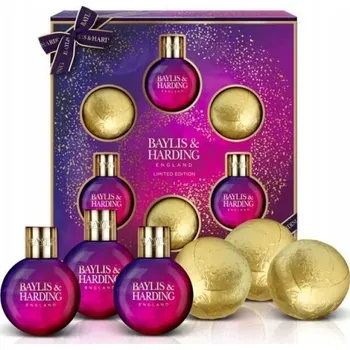 Kosmetická sada DÁRKOVÁ SADA VÁNOČNÍ BOMBKY DO KOUPELE