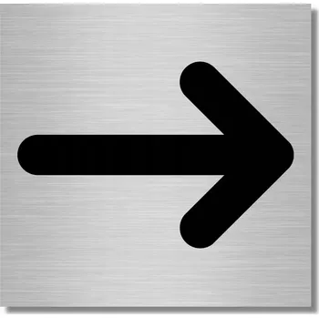 Informační tabulka INFORMAČNÍ TABULKA PIKTOGRAM ŠIPKA ZNAK UV