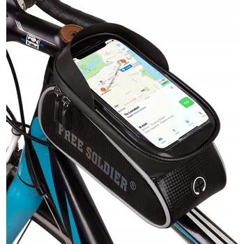 Pouzdro na mobilní telefon VELKÁ BRAŠNA NA KOLO DRŽÁK POUZDRO POUZDRO NA TELEFON DOTYKOVÝ KRYT