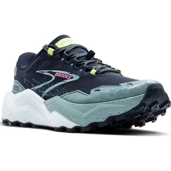 Dámská běžecká obuv BROOKS Dámské běžecké boty CALDERA 7 peacoat/citadel/sunny lime - modré Velikost EU: 43