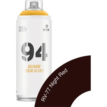 Barva ve spreji Montana MTN 94 sprej 400 ml RV-77 červená