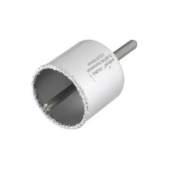 Příslušenství k vrtačce WOLFCRAFT - Korunka vrtací sypaná tvrdokovem HM 73mm