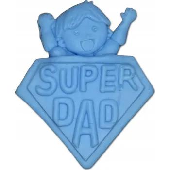 Mýdlo Ruční výroba ozdobné vonné glycerinové mýdlo – Super táta