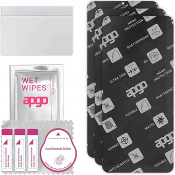 Pouzdro na mobilní telefon Hybridní Sklo apgo pro TCL A2x 3 ks