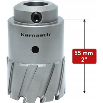 Vrták Korunkový Vrták ø 57 mm Power-Max Heavy Duty 55 s karbidem, bez upínání Karnasch