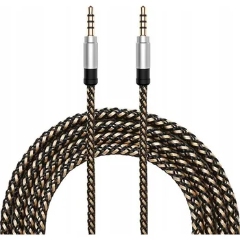 Audio kabel Kabel Black Stork PLS-AUX002 minijack 3,5 mm - minijack 3,5 mm, délka 1,5 m