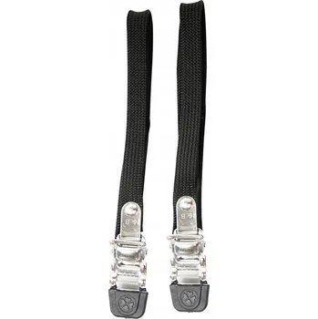 Pedál na kolo Voxom Pedal Strapy Per2 černo-stříbrné