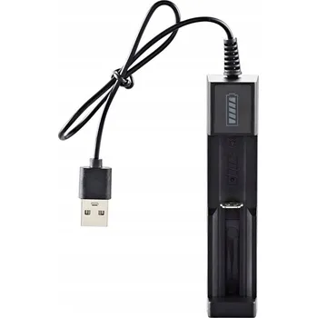 Nabíječka KeepPower ŁADOWARKA AKUMULATORA OGNIW 18650 21700 26650 1 16340, 18350, 18650, 21700, 26650