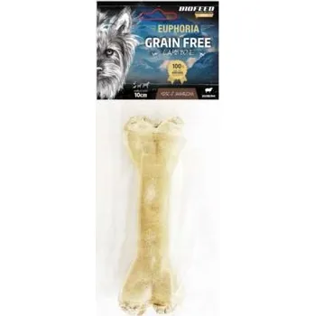 Pamlsek pro psa Kost s jehněčím masem BioFeed 10 cm