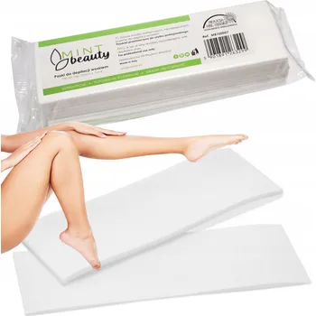 Flizelinové depilační pásky na vosk 100 ks SILNÉ HRUBÉ střižené