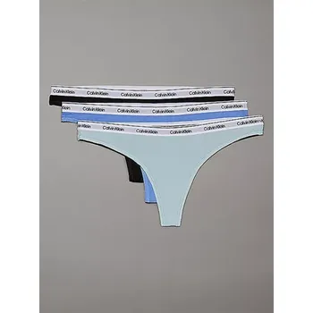 Souprava dámského spodního prádla QD5209/W9H - dámská tanga Calvin Klein 3pack, M, W9H