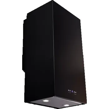 Digestoř VDB Cube P BLACK digestoř ČERNÁ nástěnná unikátní LED TICHÁ ZÁRUKA