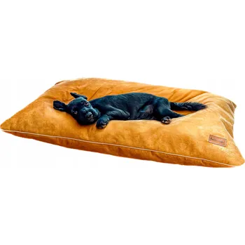 Pelíšek pro psa Halkalife polštář pro psa žlutá 80 cm x 50 cm