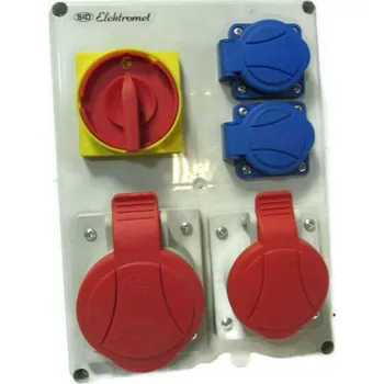 Rozvaděč Staveništní rozvaděč 1x 5P/16A, 1x 5P/32A Elektromet 400 V
