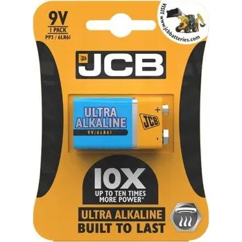 Článková baterie JCB - OXI ULTRA alkalická baterie 6LR61/9V - blistr 1 ks