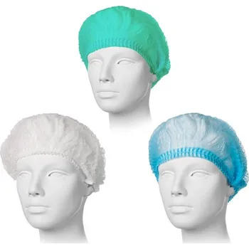 rouška Jednorázová čepice CLIP bílá, 100 ks