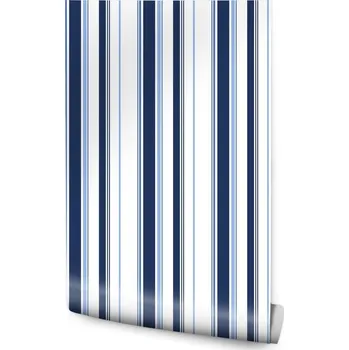 Fototapeta Tapeta Modro-Bílé Vertikální Pruhy /1377947576