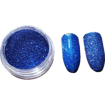 Duo brokátový pyl na zdobení nehtů Chrpa