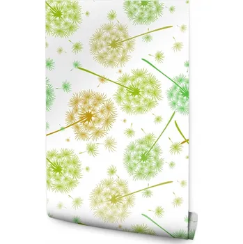 Fototapeta Tapeta do chodby barevné pampelišky luční květy