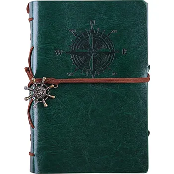 Zápisník A7 Korbi zelený