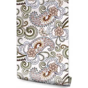 Fototapeta Tapeta Barevný Vzor Paisley /61272269