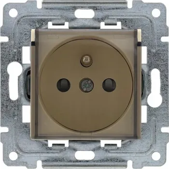 Elektrická zásuvka Kos-Elektro System béžová Elektrická Zásuvka