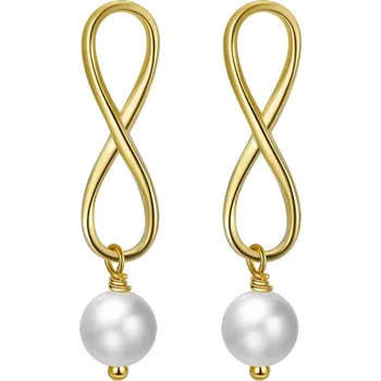 Náušnice Majya Stříbrné náušnice SVEA pozlacené Ag/; ≤2,25 g 11690