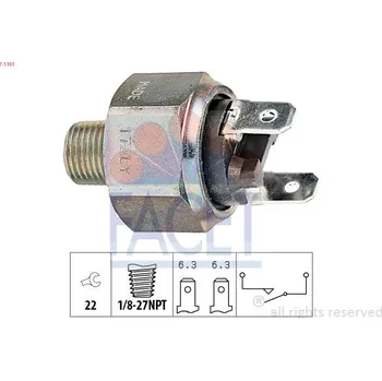 Auto-moto Spinac brzdoveho svetla FACET 7.1101