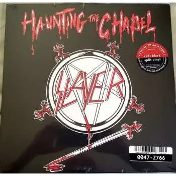 Zahraniční hudba LP Slayer: Haunting The Chapel 2022 Red & Black Split Vinyl