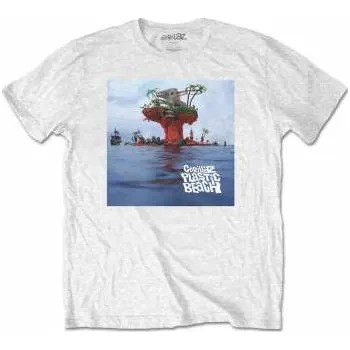 Pánské tričko Merch Gorillaz: Tričko Plastic Beach L