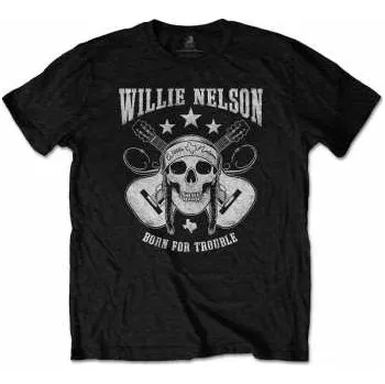 Pánské tričko Merch Willie Nelson: Tričko Skull M