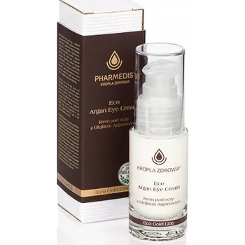 Pleťový krém Kropla Zdrowia Eco Gold Line 30 ml oční krém s arganovým olejem