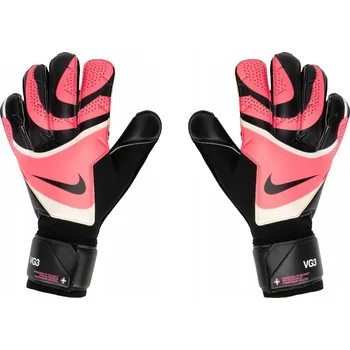 Brankářské rukavice Brankářské rukavice Nike Vapor Grip 3 black/sunset pulse, velikost 9.5