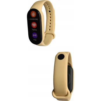 Příslušenství k chytrým hodinkám Béžový pásek pro Xiaomi Mi Band 3 – módní, odolný a pohodlný Řemínek pásek