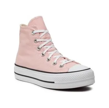 Dámská obuv Plátěnky Converse Chuck Taylor All Star Lift Platform HI A06507C Růžová 39