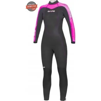 Neoprenový oblek Dámský neopren Bare Velocity 3 mm – růžový, velikost 16/XL