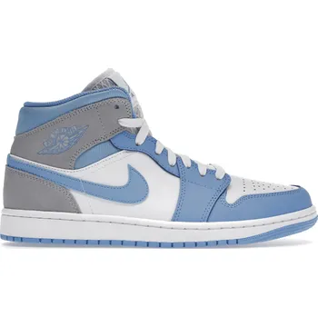 Pánská móda Air Jordan 1 Mid University Blue Grey Velikost: 40.5 DX9276-100