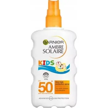 Přípravek na opalování GARNIER AMBRE SOLAIRE KIDS SPF 50 Ochranný sprej na opalování pro děti