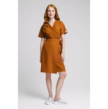 Dámské šaty Šaty zdravotnická SpaWear karamelová M