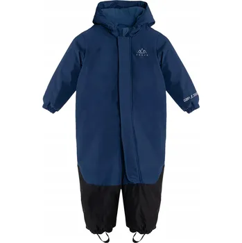 dívčí zimní kombinéza Dětská lyžařská kombinéza KADVA Kiko Jrb tmavě modrá, velikost 86, VODĚODOLNÁ