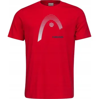 Pánské tenisové tričko HEAD CLUB CARL T-shirt Červené S