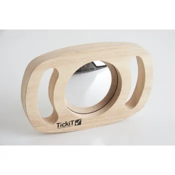 Hračka pro nejmenší TickiT - Dětské konvexní/konkávní zrcátko