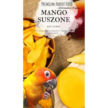 Krmivo pro ptáka Pamlsek pro papoušky Přírodně Sušené Mango 100g