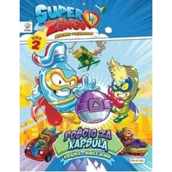 Figurka SuperZings Książka z naklejkami + figurka [PL] (2000, Super Zings)