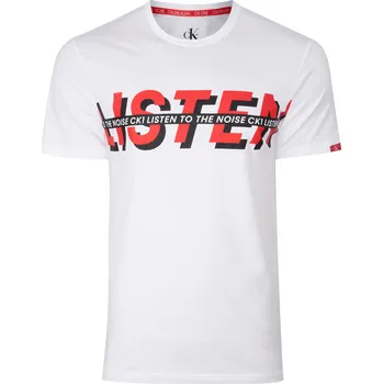 Pánské tričko s krátkým rukávem NM1888E-WA2 - Calvin Klein XL