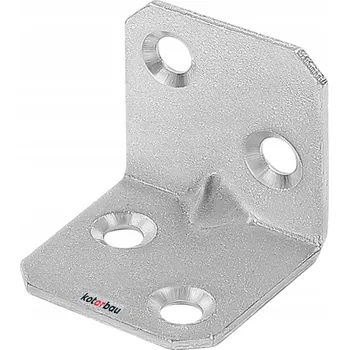 Úhloměr Úhelník spojovací stavební 25X25X25 POZINK 1 KS